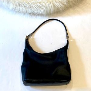Vintage Gucci 01234 002122 Black Leather Purse
